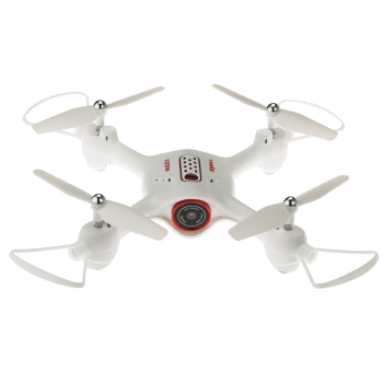 Dron z kamerą na pilota zdalnie sterowany RC Syma X23W 2.4GHz 4CH FPV Wi-Fi biały