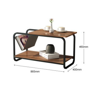 Stolik kawowy loft nowoczesny 2 poziomy ModernHome