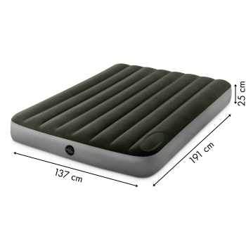 Duży materac dmuchany łóżko do spania z pompką INTEX 64762