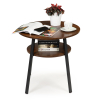 Stolik stół kawowy okrągły ława nowoczesny loft ModernHome