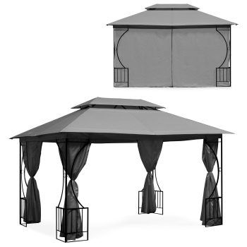 Namiot pawilon ogrodowy altana 3x4m ścianki boczne