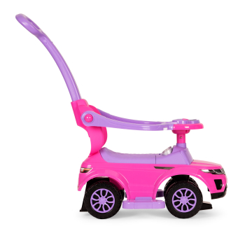 Jeździk chodzik pchacz 3w1 autko super car różowy