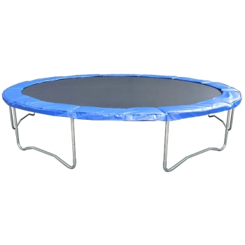 Osłona sprężyn do trampoliny 12 ft miękka mata ochronna 366-374 cm niebiska