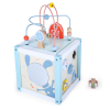 Drewniana kostka edukacyjna sorter +klocki ECOTOYS