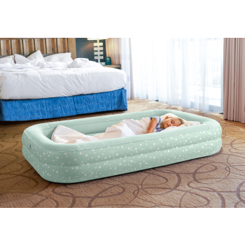 Materac dmuchany łóżko dla dziecka + pompka INTEX 66810
