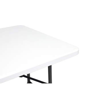 Stół cateringowy 180cm + 2 ławki zestaw bankietowy biały