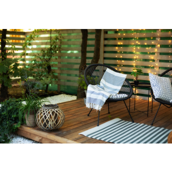 Zestaw 2 foteli ogrodowych dwa żyłkowe fotele ACAPULCO ModernHome