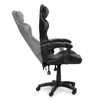 Fotel gamingowy kubełkowy krzesło biurowe z regulacją i poduszkami