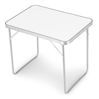 Stolik turystyczny stół piknikowy składany blat 80x60 cm biały