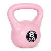 Kettlebell kettle 8 kg do ćwiczeń hantla kula odważnik obciążenie ciężar fitness różowy ModernHome