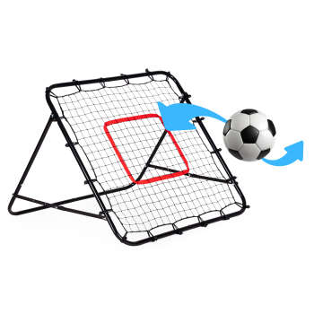 Rebounder do piłki nożnej trenażer piłkarski bramka do odbijania piłki 100x100 cm MultiGarden