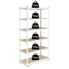 Regał magazynowy 222x110x50 cm stal galwanizowana 6 półek 1050 kg ModernHome
