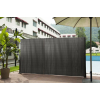 Dwustronna mata bambusowa 100x500 cm na balkon taras ogrodzenie antracyt MultiGarden