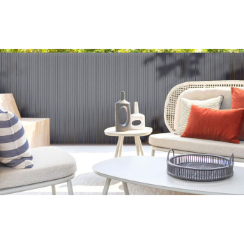 Dwustronna mata bambusowa 100x500 cm na balkon taras ogrodzenie antracyt MultiGarden
