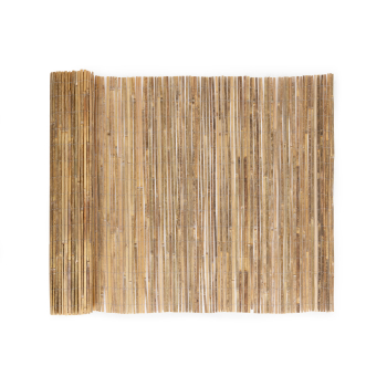 Dwustronna mata bambusowa 150x500 cm na balkon taras ogrodzenie naturalna MultiGarden