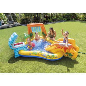 Basen wodny plac zabaw dla dzieci zjeżdżalnia fontanna Intex 57444