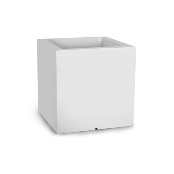 Biała donica Pixel Pot z oświetleniem