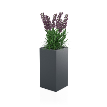 Designerska donica MONUMO TOWER POT Antracyt