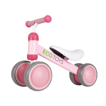 Rowerek biegowy mini rower Practise Pink ECOTOYS