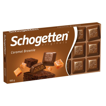 Schogetten Schokolade Caramel Brownie 100 g