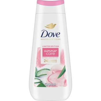 Dove Summer Care mit Rosen- & Aloe Vera Żel pod Prysznic 225 ml