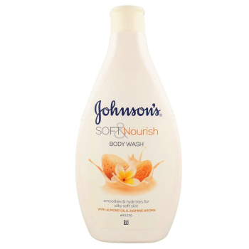 Johnson's Soft & Nourish Almond Oil & Jasmine Żel pod Prysznic 400 ml