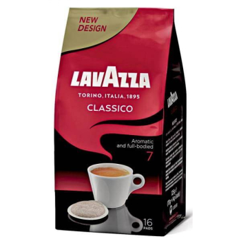 Lavazza Classico Caffecrema kawa w padach 18 sztuk