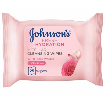 Johnson's Cleansing Wipes Chusteczki do Demakijażu 25 szt.