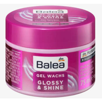 Balea Glossy & Shine Woskowy Żel do Włosów 75 ml