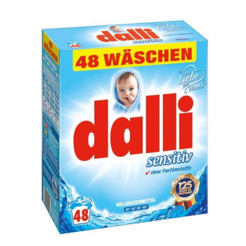 Dalli sensitiv proszek dla dzieci i alergików 48 prań