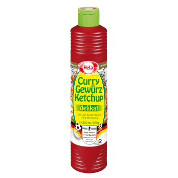 Hela Ketchup Curry Delikat 860 ml