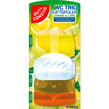 G&G WC Trio Lemon & Lime Zawieszka WC 3 x 55 ml