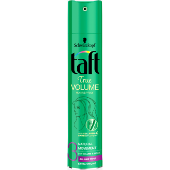 Taft Volumen 3 Kollagen-Bambus Lakier do Włosów 250 ml