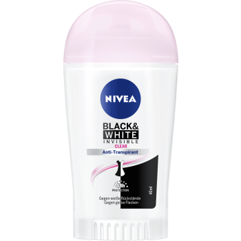 Nivea Invisible Black&White Clear Antyperspirant Sztyft 40 ml