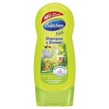 Bubchen szampon z żelem pod prysznic Jungle 230 ml