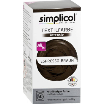 Simplicol Brąz Espresso Barwnik do Tkanin