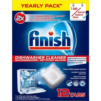 Finish Tabletki do Czyszczenia Zmywarki 12 szt.