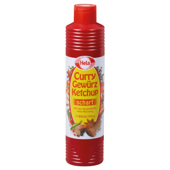 Hela Ketchup curry scharf pikantny 800 ml