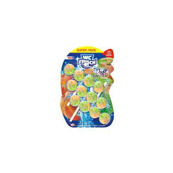 WC Frisch Pfirsich und Susser Apfel Zawieszka WC 3 x 50 g DE