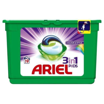 Ariel Colour HD Kapsułki 3w1 19 sztuk