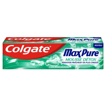 Colgate Max Pure Mousse Detox Pasta do Zębów 75 ml
