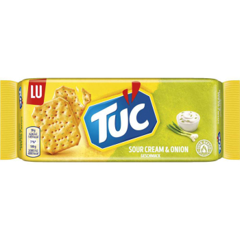 Tuc Sour Cream & Onion Krakersy Śmietana i Cebula 100 g