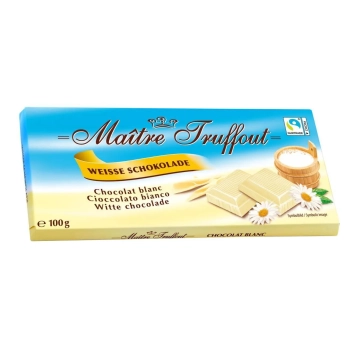 Maitre Truffout Czekolada Biała 100 g