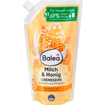 Balea Milch & Honig Mydło w Płynie Worek 500 ml