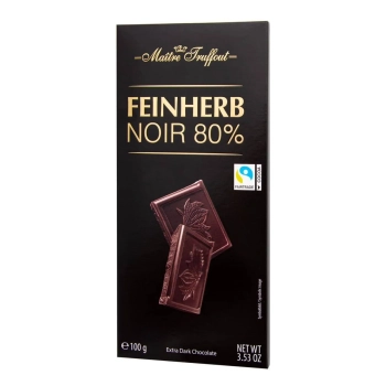 MaitreTruffout Premium Extra Gorzka Czekolada 80% 100 g
