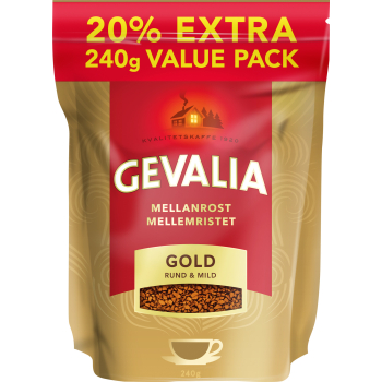 Gevalia Gold Run & Mild Kawa Rozpuszczalna 240 g