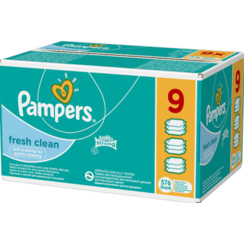 Pampers chusteczki nawilżone Fresh Clean 576 szt