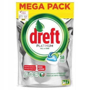 Dreft Platinum All in One 58 szt