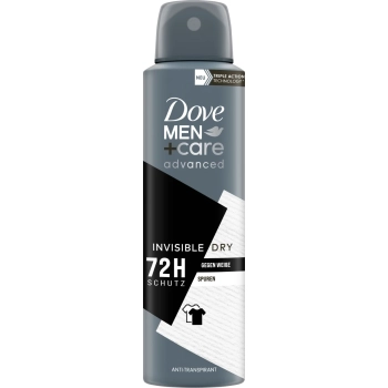 Dove Men+Care Advanced Invisible Dry Anti-Transpirant Spray 150 ml