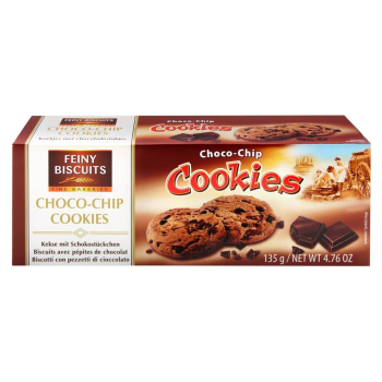 Feiny Biscuits Choco-Chip Ciasteczka z czekoladą 135 g